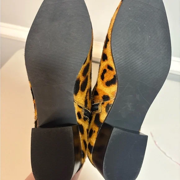 Talbots Dakota Calf Hair Leopard Ankle Boots – Size 8.5 | Block Heel - Picture 10 of 11